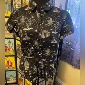 ModCloth x Collectif Halloween top